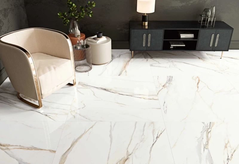 אריח ריצוף וחיפוי Calacatta Gold