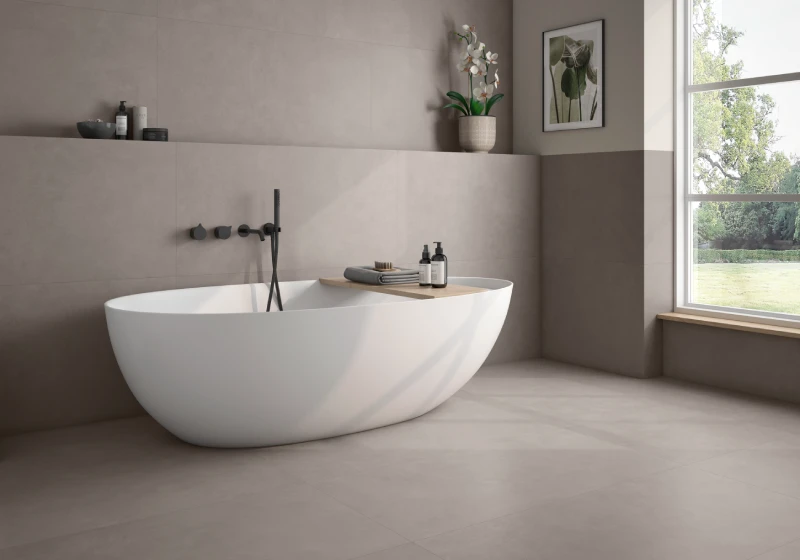 אריח ריצוף וחיפוי Etna Silk Taupe