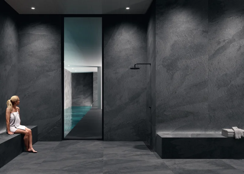 אריח ריצוף וחיפוי Grespania Coverlam Annapurna Negro